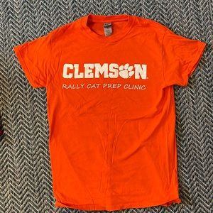 Clemson Rally Cat Prep Clinic Shirt 🧡💜🧡